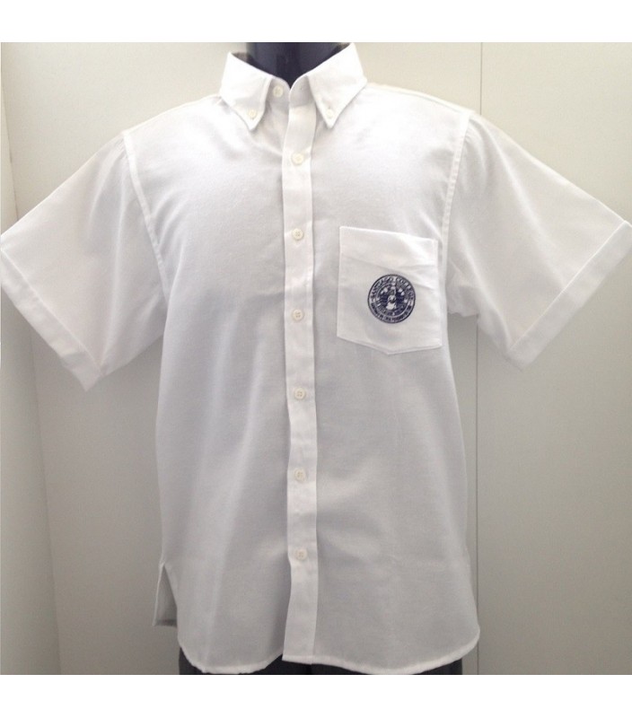 Camisa SC Blanca M/C Talla 12 a 16