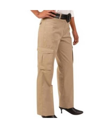 strongAnt Pantalones de trabajo para mujer, pantalones de trabajo  totalmente elásticos con bolsillos para las rodilleras